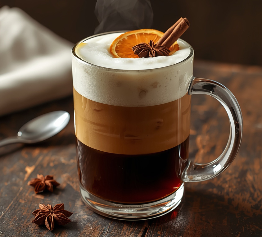 Przepis na Earl Grey Latte z Queen Blue Earl Grey Leo Tea